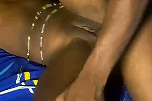 epic hardcore banging for my ebony teen 18+ babe get uncut full clip in my xvideo red