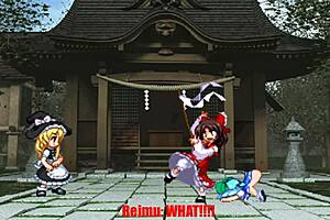 Sanae And Cirno In Funny Touhou Parody Comic