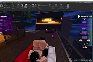 Condom roblox with my best friend the slut i fuck her hard 4