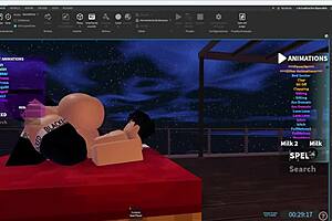 Condom roblox with my best friend the slut i fuck her hard 4