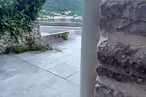 risky public flashing and sex with my favorite tiktok influencer - pov amateur teen 18+ sex 😍