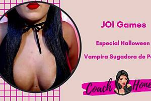 Vampira Sugadora De Por Special Halloween Joi Games Punheta Guiada 9