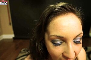 skinny brunette cutie ryann shares her homemade video of casual interactions with a friend