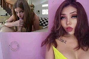 Little cheating stepsister having sex classes with her stepbrother.