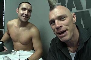 daniel holds lexis as she rides in cowgirl position