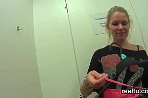 Striking Czech Kitten Was Tempted In The Mall And Fucked In Pov