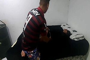 Muscular Indian Ties Up Petite Girl In Cabin For Outdoor Encounter