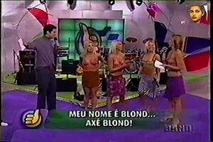 team axe blonde strip super positive brazilian tv
