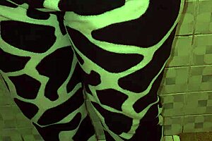 What are you doing with my panties in the bathroom?