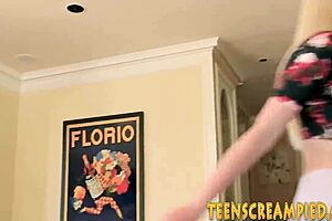 real creampie lover rides dick and gives blowjob