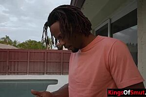 Teen craves big black cock in interracial hardcore sex