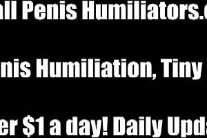 Small Cock Humiliation POV Session