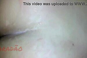 The mature prostitute's ass gets filled deeply with cum in a wild encounter