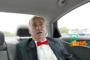 Horny old man still uses his old johnson