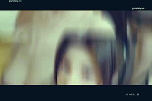 Super cute doggystyle animation with d va, bent over and horny