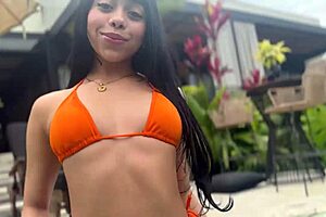 A day at the pool turns into an amazing fuck with my neighbor!