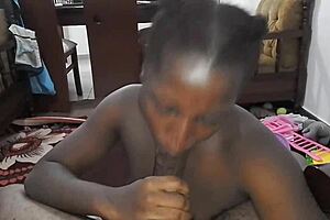 Ebony Babe Big Boobs Sucking Hardcore Big Tits Fuck She Love Black Cock Deepthroat