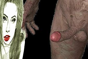 intense jerk off instructions lead to massive cum on face explosion