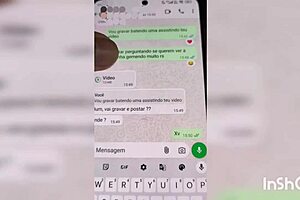 i teased him with a hot video and watched him jerk off