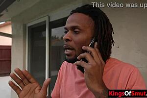 Teen craves big black cock in interracial hardcore sex