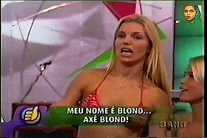 team axe blonde strip super positive brazilian tv