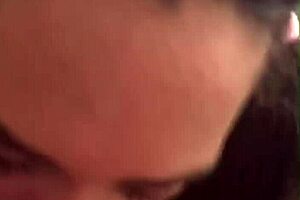 Role Play Horny Young Woman Shows Tits to Teacher for Sweet Blowjob