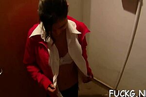 Wild Spycam Ride With Intense Orgasm