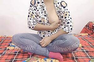 Horny Indian's First Anal Encounter in Apartment