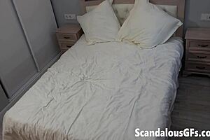 my sexy friend taking raunchy photos of her shaved pussy and small titties