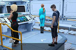 stranded in space 149 - choosing between the stepsisters busty red head or the beuatiful busty blonde virgin