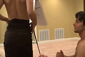 Brunette Milf Slutty Teacher Fucks Student