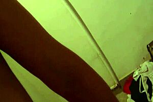 Wild Spycam Ride With Intense Orgasm