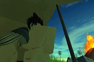 Fucking A Fan With Intense Passion In Roblox Sex