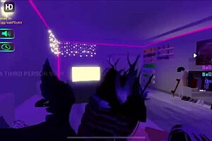 Follando a Una Chica Que Le Encanta Mi BBC Roblox