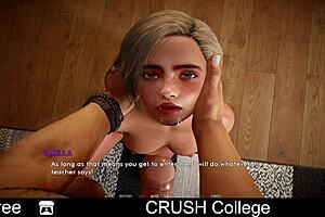 College Crush Group Sex with Oral and Vaginal Play
