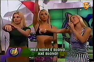 team axe blonde strip super positive brazilian tv