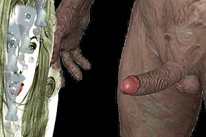 intense jerk off instructions lead to massive cum on face explosion