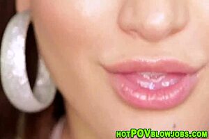 intriguing mouth suck jizz