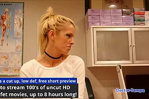 Dr. Tampa's entrance physical for Bella Ink