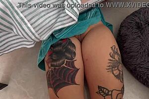 Unaware maid recorded in home