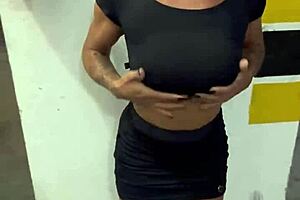 amateur guy fucks in elevator