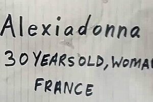 american 33 year old llamasr, 30 year old alexiadonna and french 20 year old mhpmlbziwulx restricted threesome roleplayed with paper aesthetic collage and cum on top 1 😏