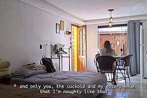 Married Woman Sucks Husband's Friend's Hard Cock