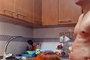 Encountering My Mother-In-Law In Sexy Kitchen Attire