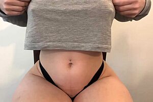 sexy oiled breasts bouncing