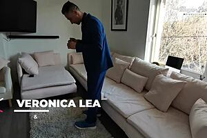 redhead veronica leal enjoys intimate moments