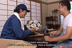 Japanese woman nozomi koizumi sucks her colleagues cock uncensored 😏