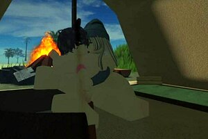 Fucking A Fan With Intense Passion In Roblox Sex