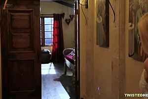 Sleepwalking Man Fucked by Young Woman Abby Cross