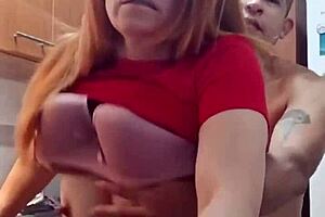 Encountering My Mother-In-Law In Sexy Kitchen Attire